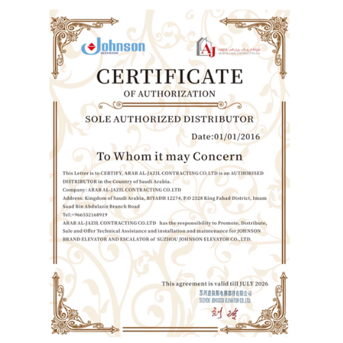 Johnson Elevators Installation Saudi Arabia